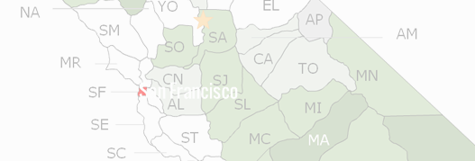 San Francisco County Map