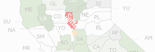 Sutter County Map